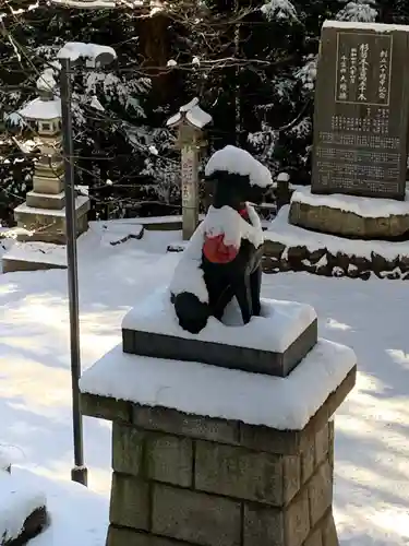 三峯神社の狛犬