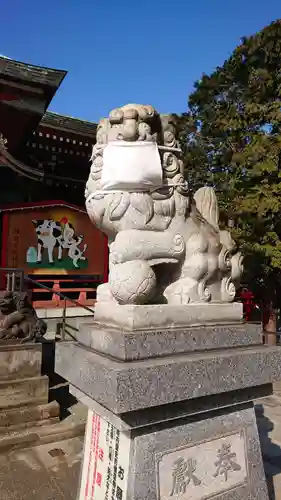 瀬田玉川神社の狛犬