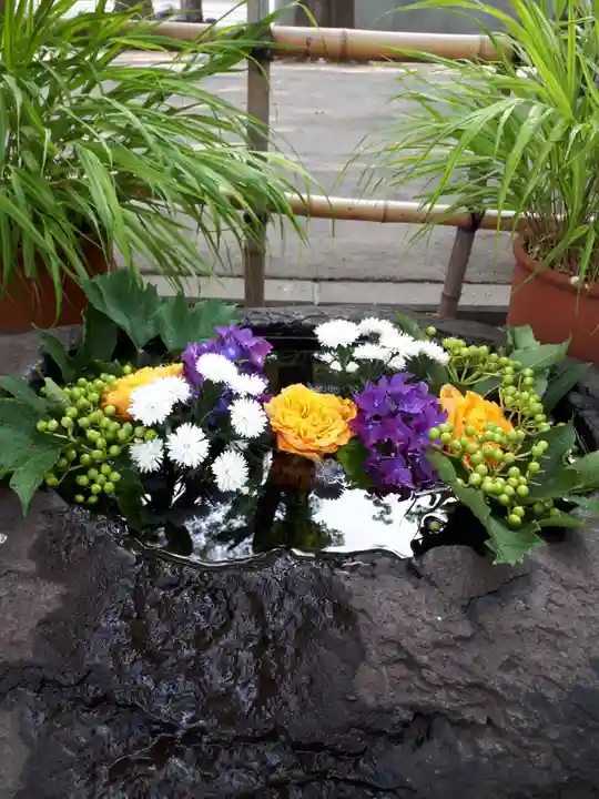 新琴似神社の手水舎