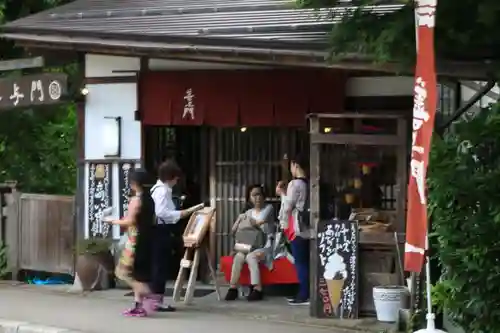 白山比咩神社の食事