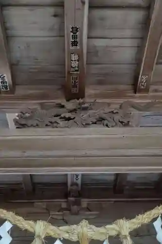 洲原神社の芸術