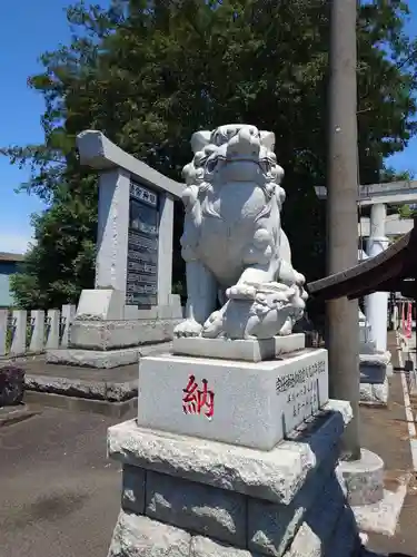 宗任神社の狛犬