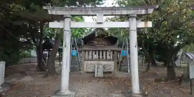 八幡社(北一色八幡社)の鳥居