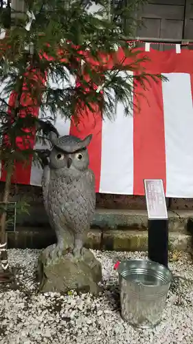 鷲子山上神社の狛犬