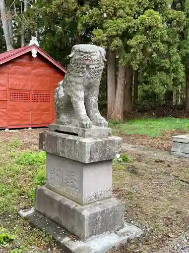 矢不来天満宮の狛犬