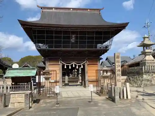 佐保神社の山門