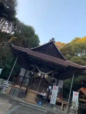 吉部田八幡宮の本殿・本堂