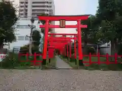 豊竹稲荷神社の鳥居