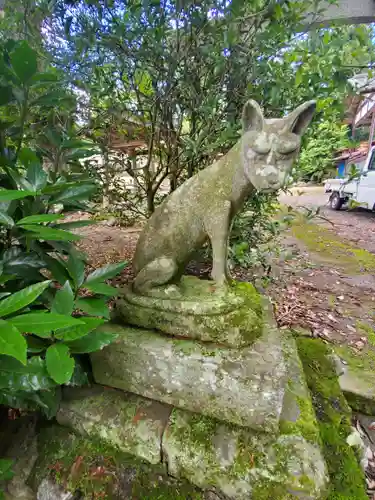 野巻椋神社の狛犬