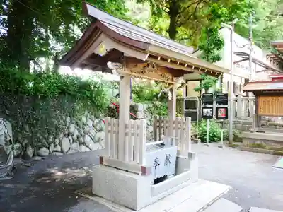 日吉神社の手水舎