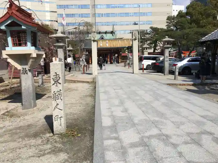 警固神社の鳥居