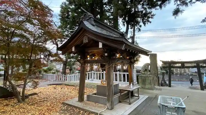陸奥総社宮の手水舎