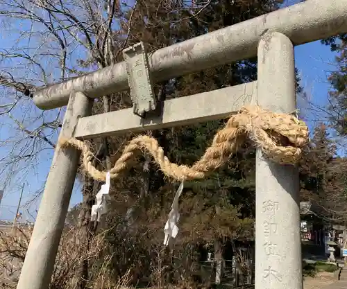 下野 星宮神社の鳥居