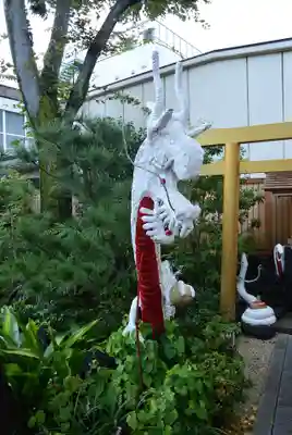蛇窪神社の狛犬