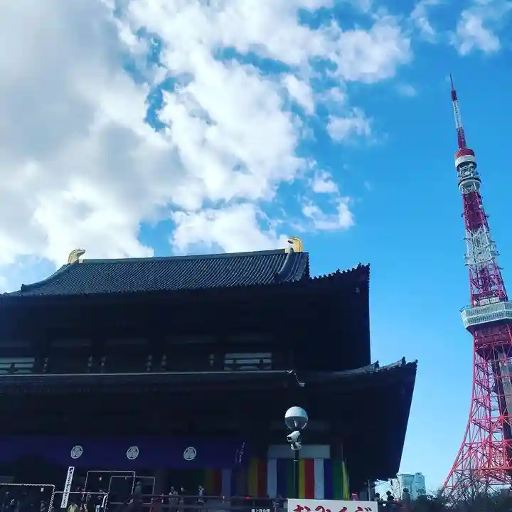 増上寺の本殿・本堂