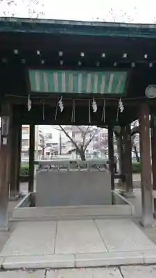 荏原神社の手水舎