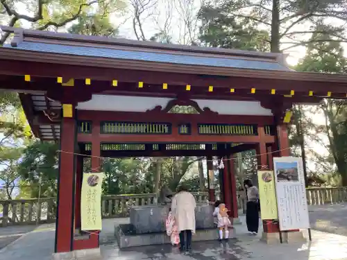 鹿児島神宮の手水舎