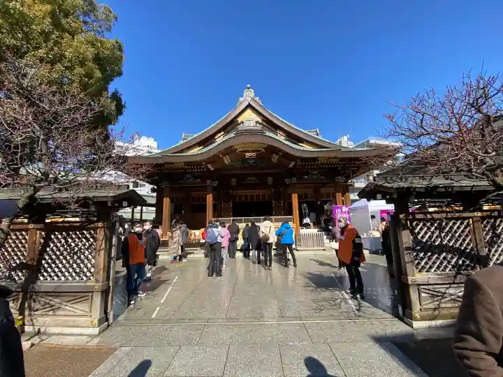湯島天満宮の本殿・本堂