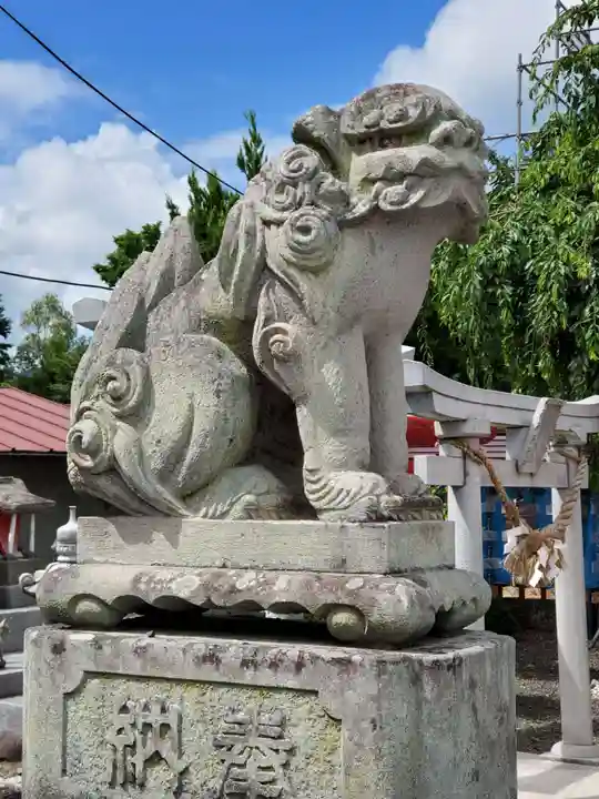 大鏑神社の狛犬