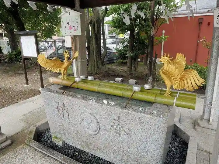 富岡八幡宮の手水舎