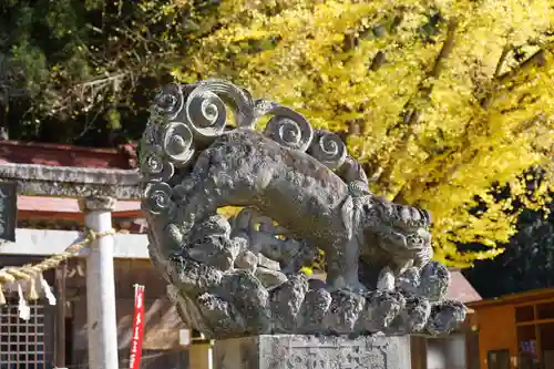 古殿八幡神社の狛犬