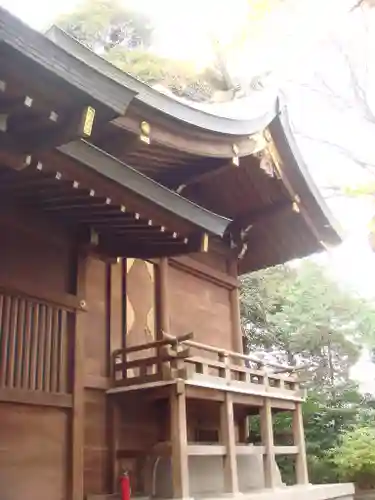 鎮守氷川神社の本殿