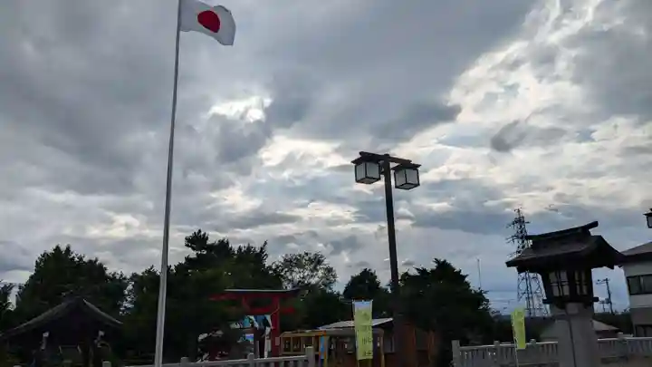 美瑛神社の景色