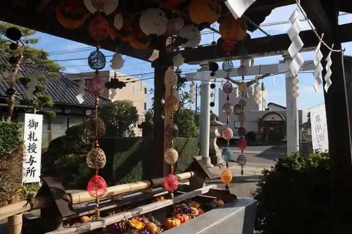 豊景神社の手水舎