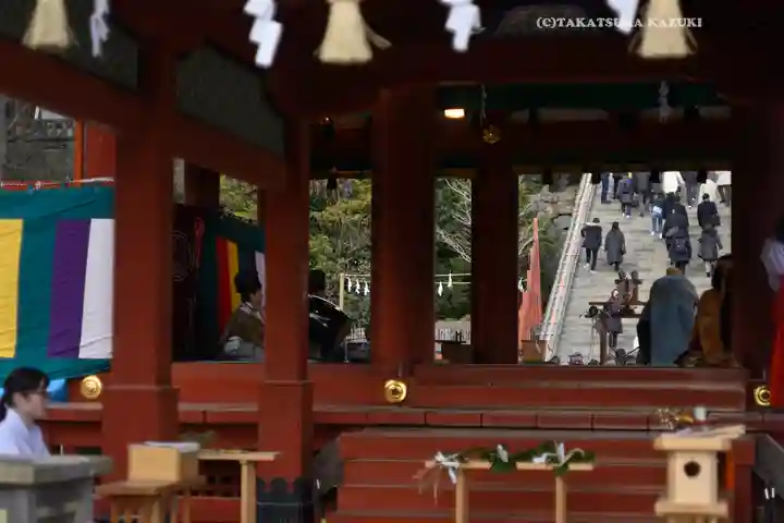 鶴岡八幡宮の神楽