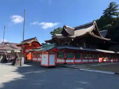 高良大社の本殿・本堂