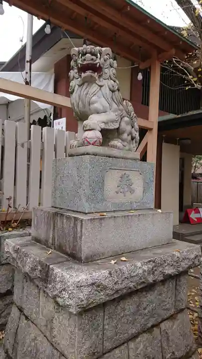 深川神明宮の狛犬