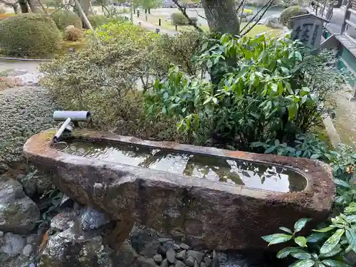 青蓮院門跡の手水舎