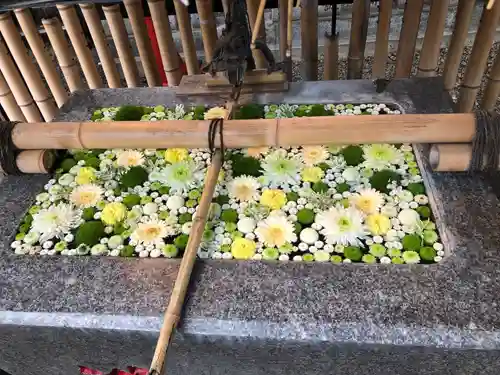 高円寺氷川神社の手水舎