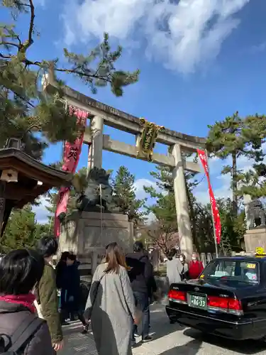 北野天満宮の鳥居