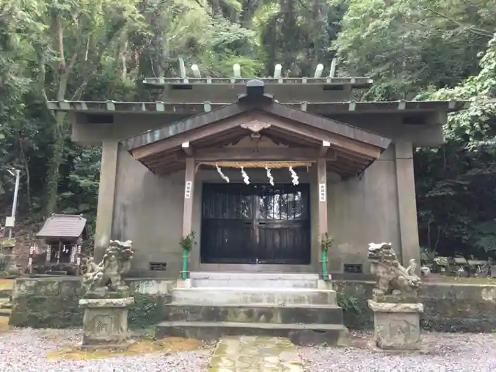 大朝神社の本殿・本堂