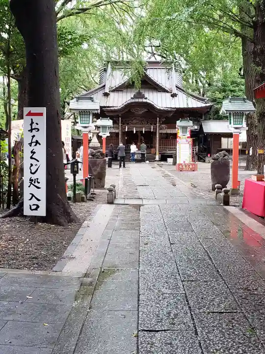 田無神社の本殿・本堂