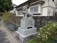 熊野神社の狛犬