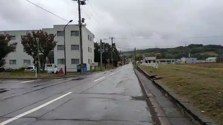生田原神社の周辺