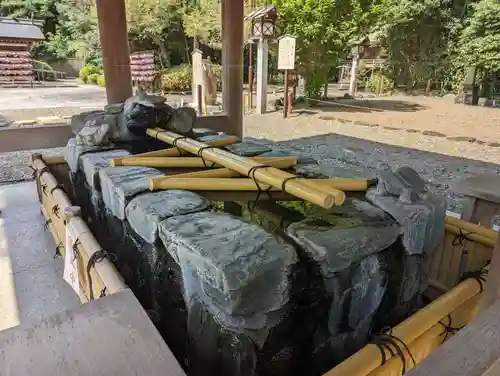 櫻木神社の手水舎