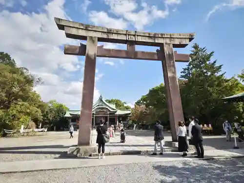 豊國神社の鳥居