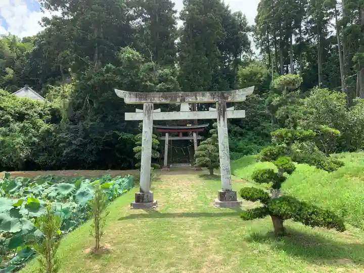 箭神神社の鳥居