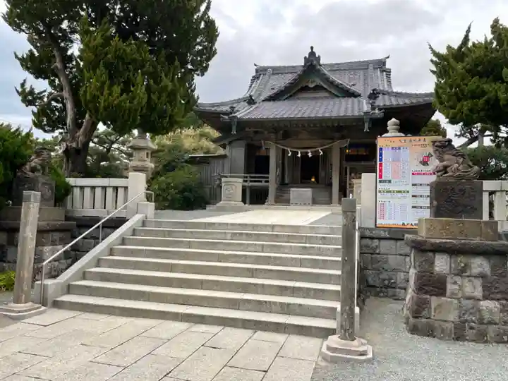 森戸大明神(森戸神社)の本殿・本堂