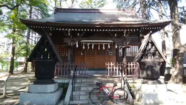 川口神社の本殿・本堂