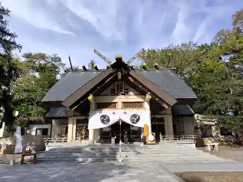 帯廣神社の本殿