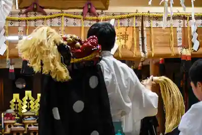 尻岸内八幡神社の神楽