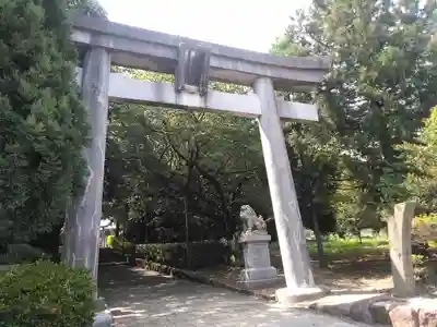 火男火賣神社(下宮)の鳥居