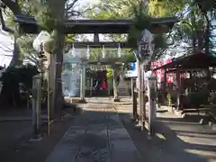 大川町氷川神社の鳥居