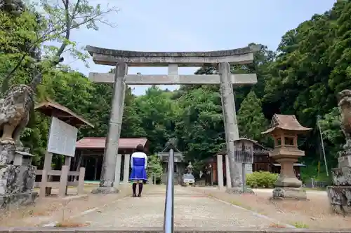 高野宮(内神社)の鳥居