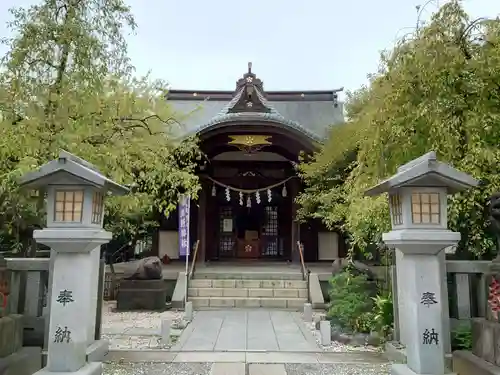 牛天神北野神社の本殿・本堂