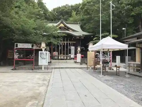 鎮守氷川神社の本殿